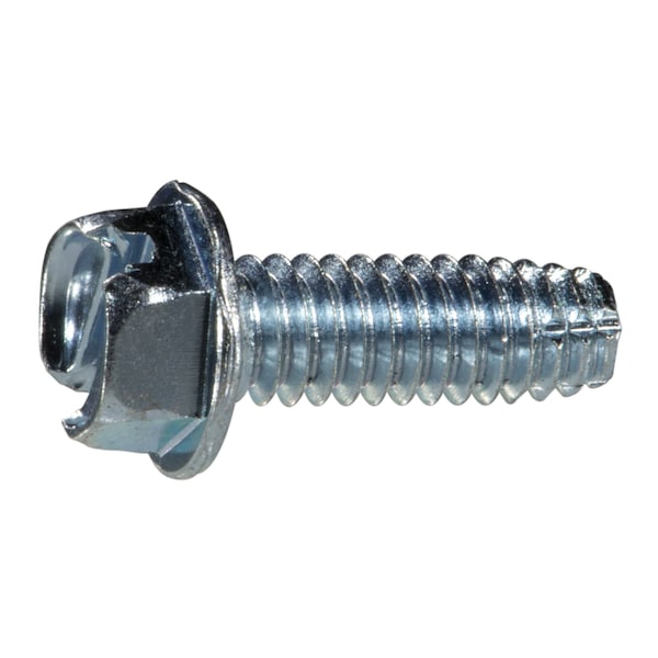 Midwest Fastener Sheet Metal Screw, #12 x 5/8 in, Zinc Plated Steel Flange Hex Head 20 PK 931763 - main
